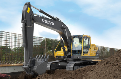 沃爾沃建筑機械與通訊設備的協(xié)同攝影藝術